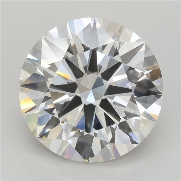 4.03ct E VVS2 Rare Carat Ideal Cut Round Lab Grown Diamond