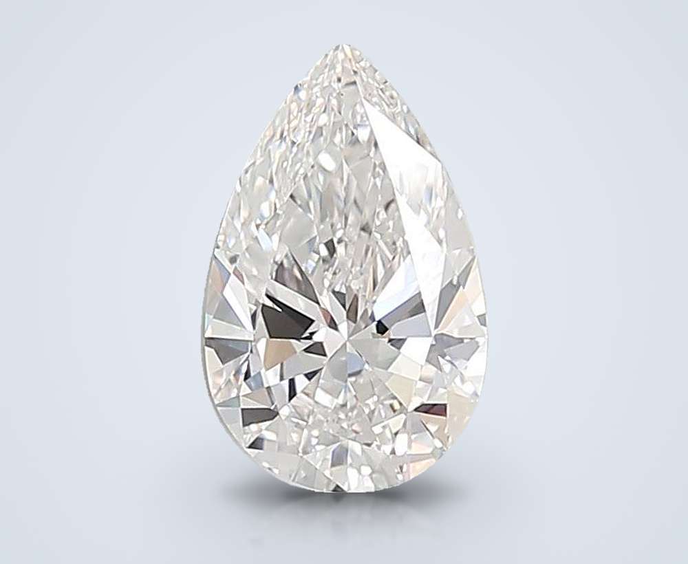 4.02 Carat Pear Lab Diamond