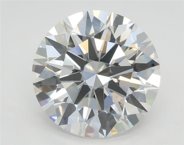 3.06ct E VS1 Rare Carat Ideal Cut Round Lab Grown Diamond