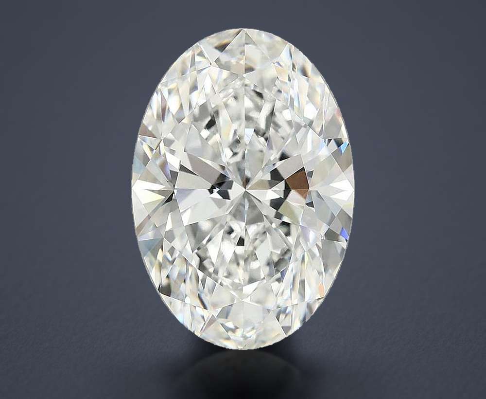 8.70 Carat Oval Lab Diamond