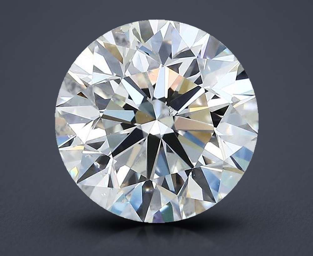 3.45 Carat Round Natural Diamond