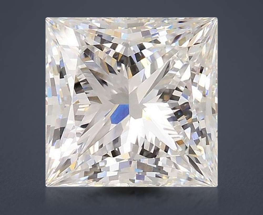 5.47 Carat Princess Lab Diamond
