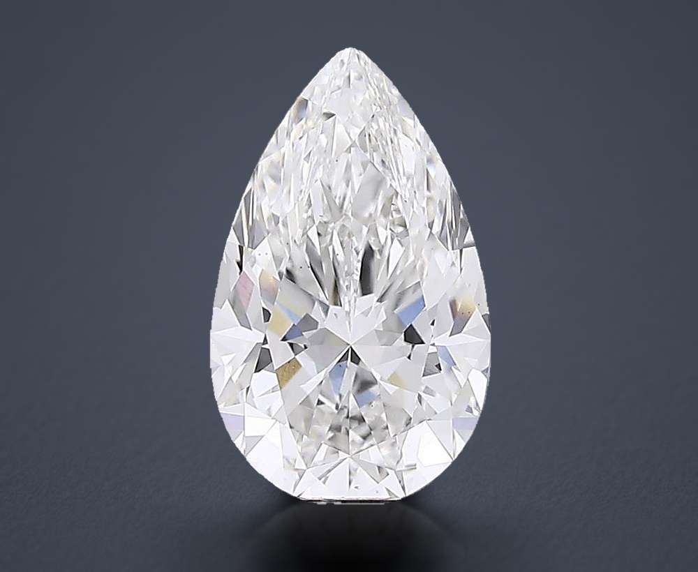 4.12 Carat Pear Lab Diamond