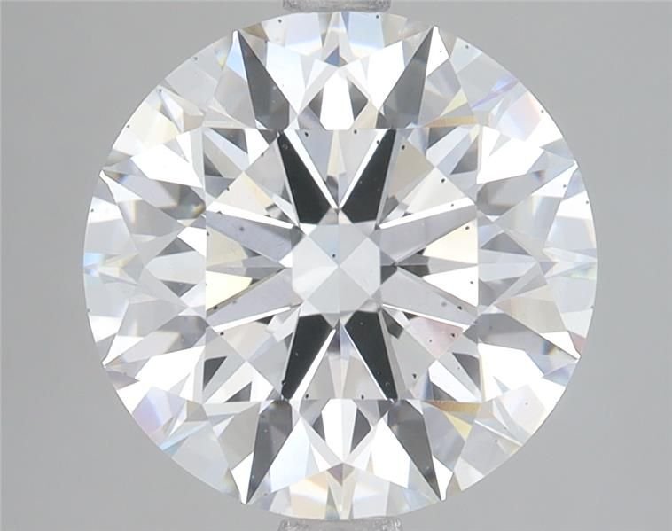 4.50ct F SI1 Rare Carat Ideal Cut Round Lab Grown Diamond