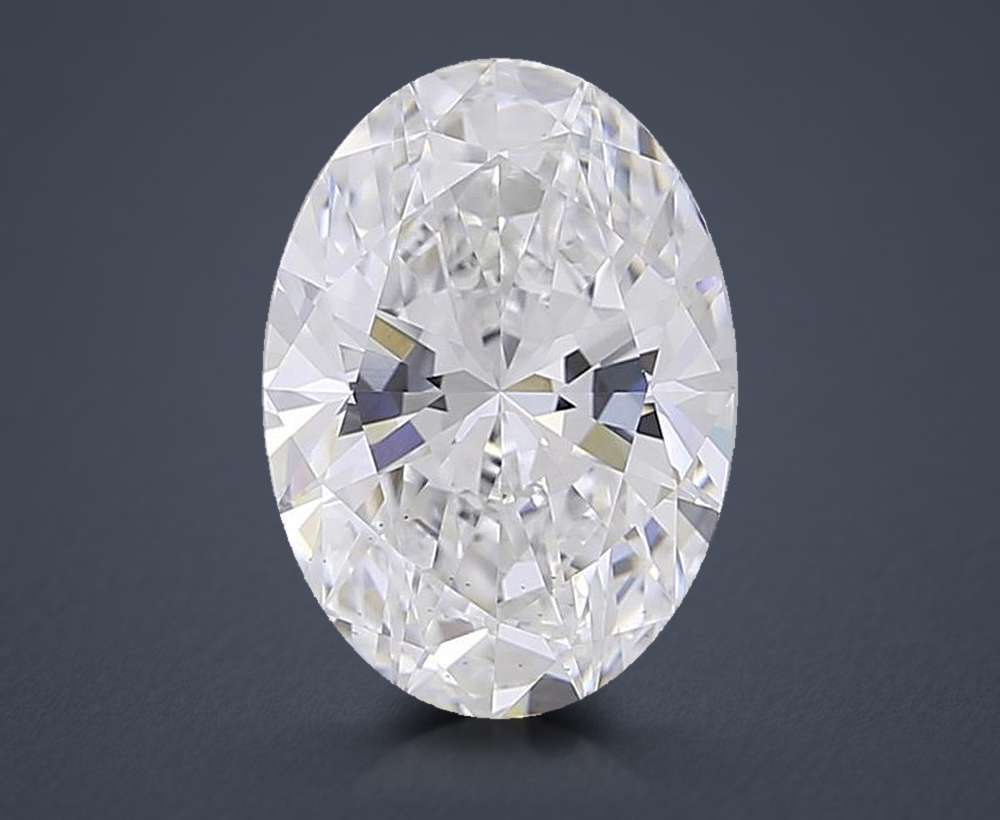 3.33 Carat Oval Lab Diamond