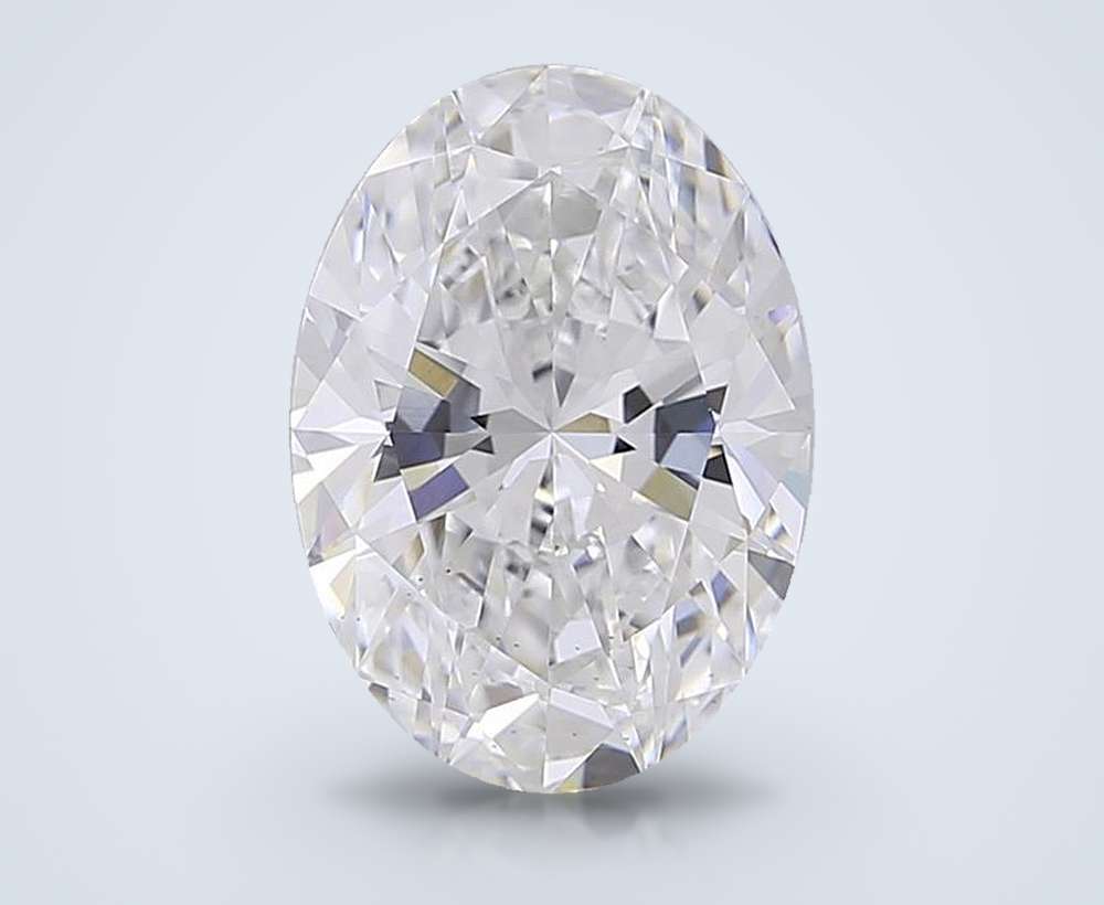 3.33 Carat Oval Lab Diamond
