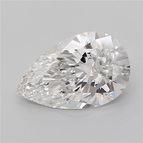 3.06 Carat Pear Lab Diamond