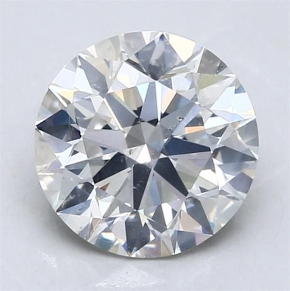 2.34ct H SI2 Rare Carat Ideal Cut Round Diamond
