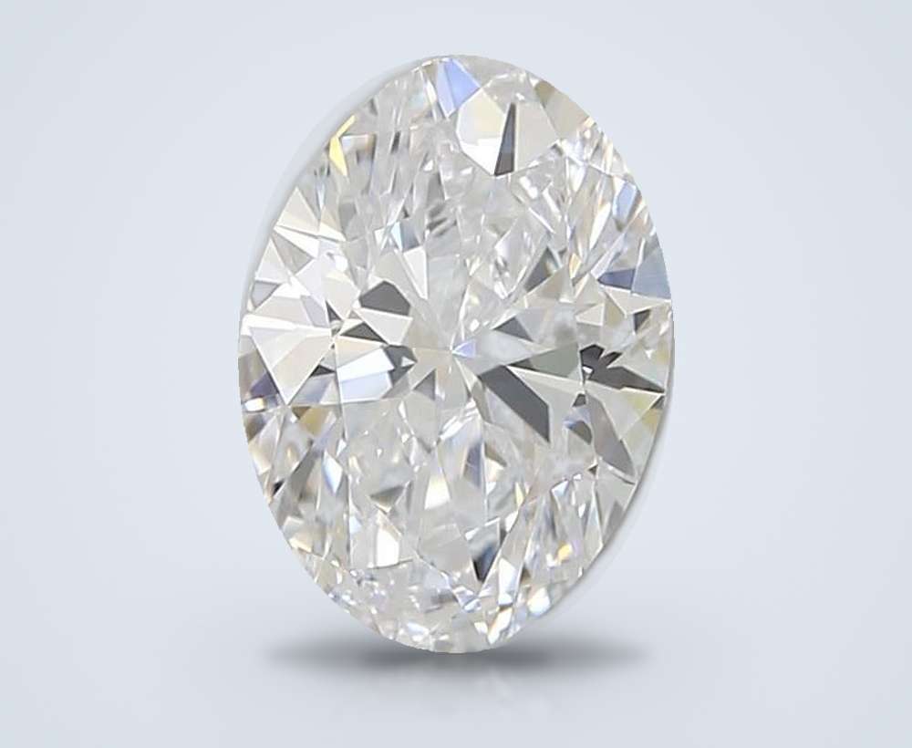 1.00 Carat Oval Lab Diamond