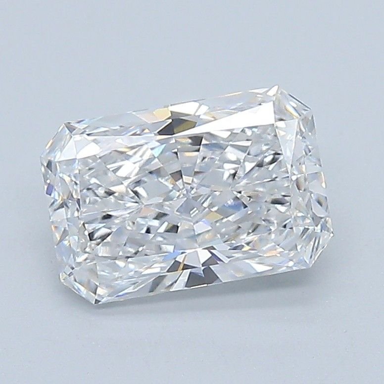 1.25ct D VVS2 Rare Carat Ideal Cut Radiant Lab Grown Diamond