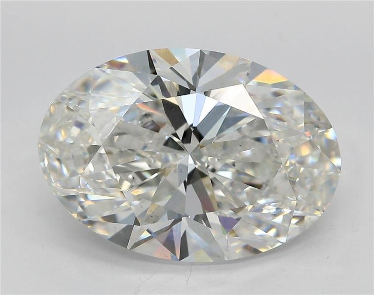 7.03ct F VS1 Rare Carat Ideal Cut Oval Lab Grown Diamond