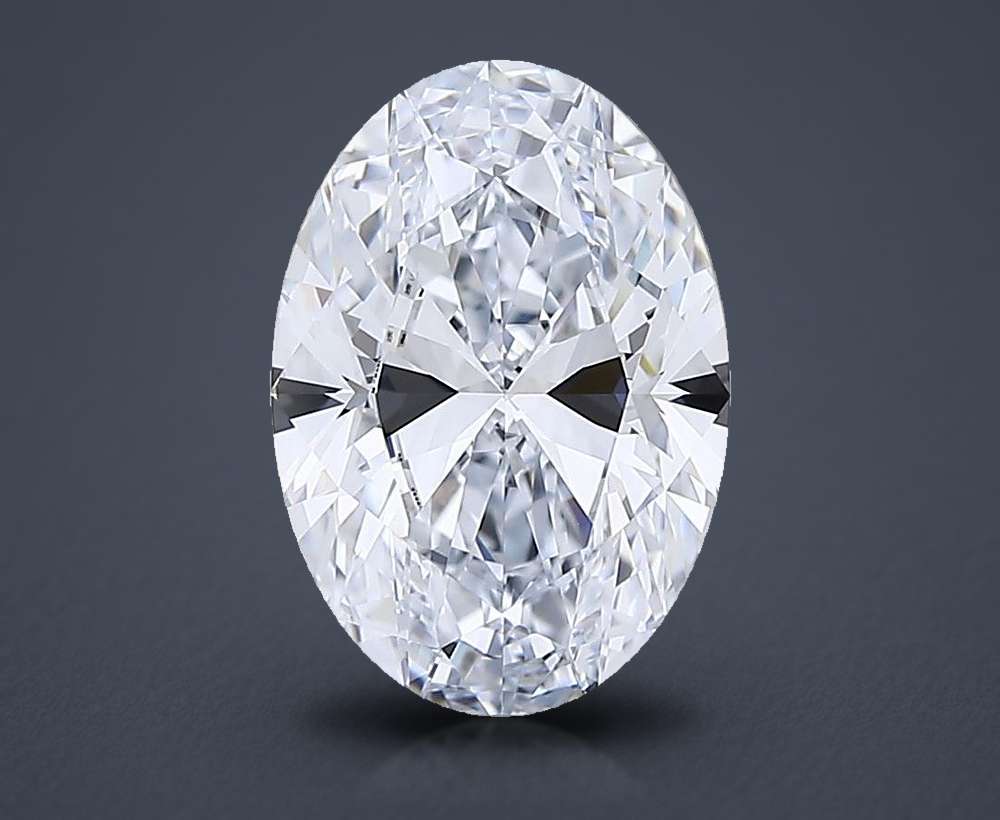 3.68 Carat Oval Lab Diamond