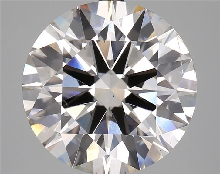 6.03ct I VS2 Rare Carat Ideal Cut Round Lab Grown Diamond