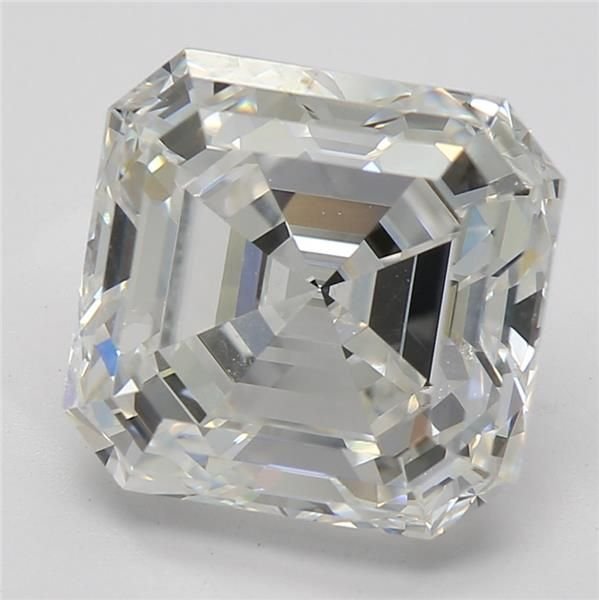3.03ct F VS1 Rare Carat Ideal Cut Asscher Diamond