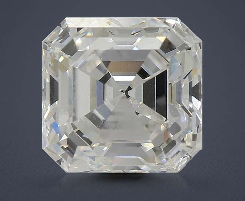 3.03 Carat Asscher Natural Diamond