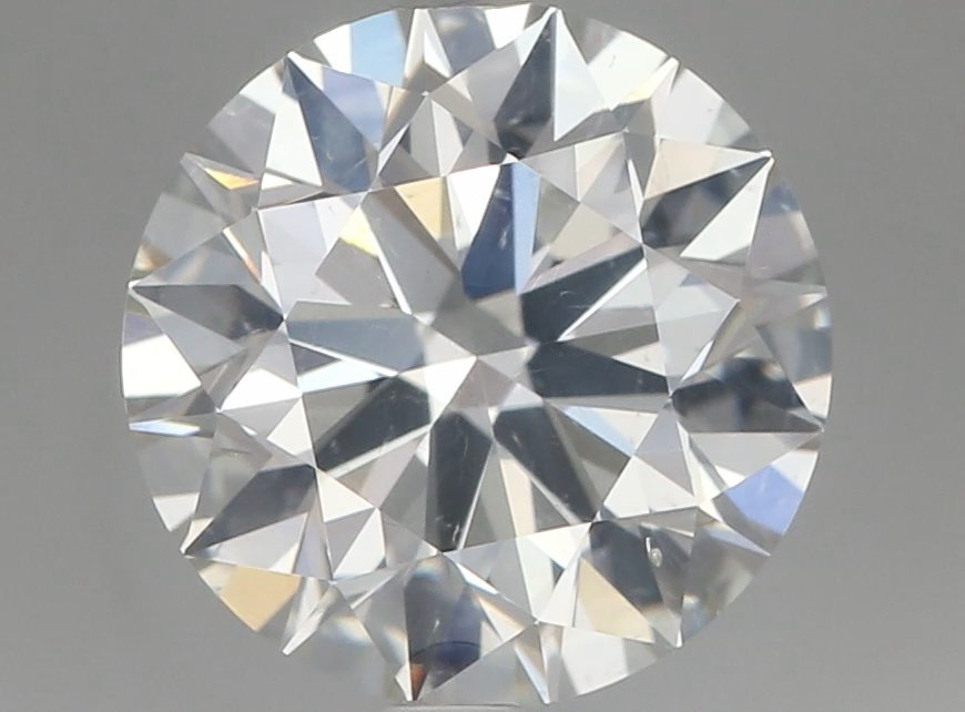 1.82ct K SI2 Rare Carat Ideal Cut Round Diamond