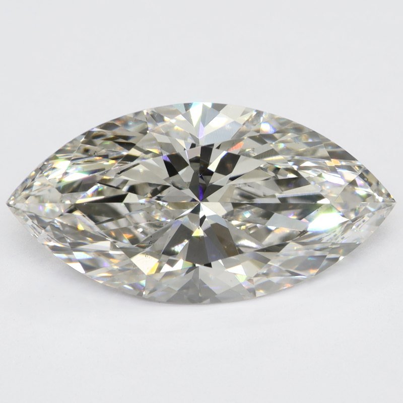 2.61ct G VS2 Rare Carat Ideal Cut Marquise Lab Grown Diamond