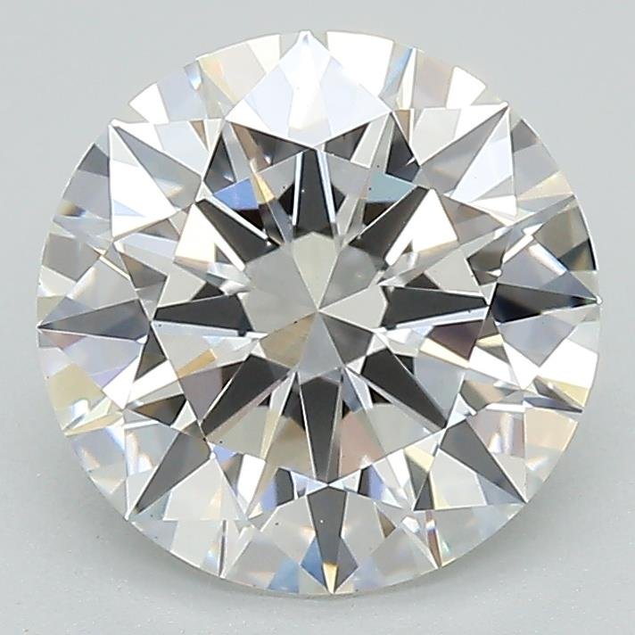 2.55ct E VS1 Rare Carat Ideal Cut Round Lab Grown Diamond