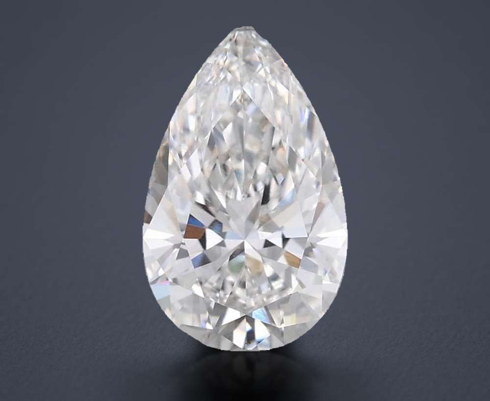 1.57 Carat Pear Lab Diamond