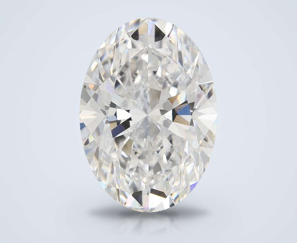 7.20 Carat Oval Lab Diamond