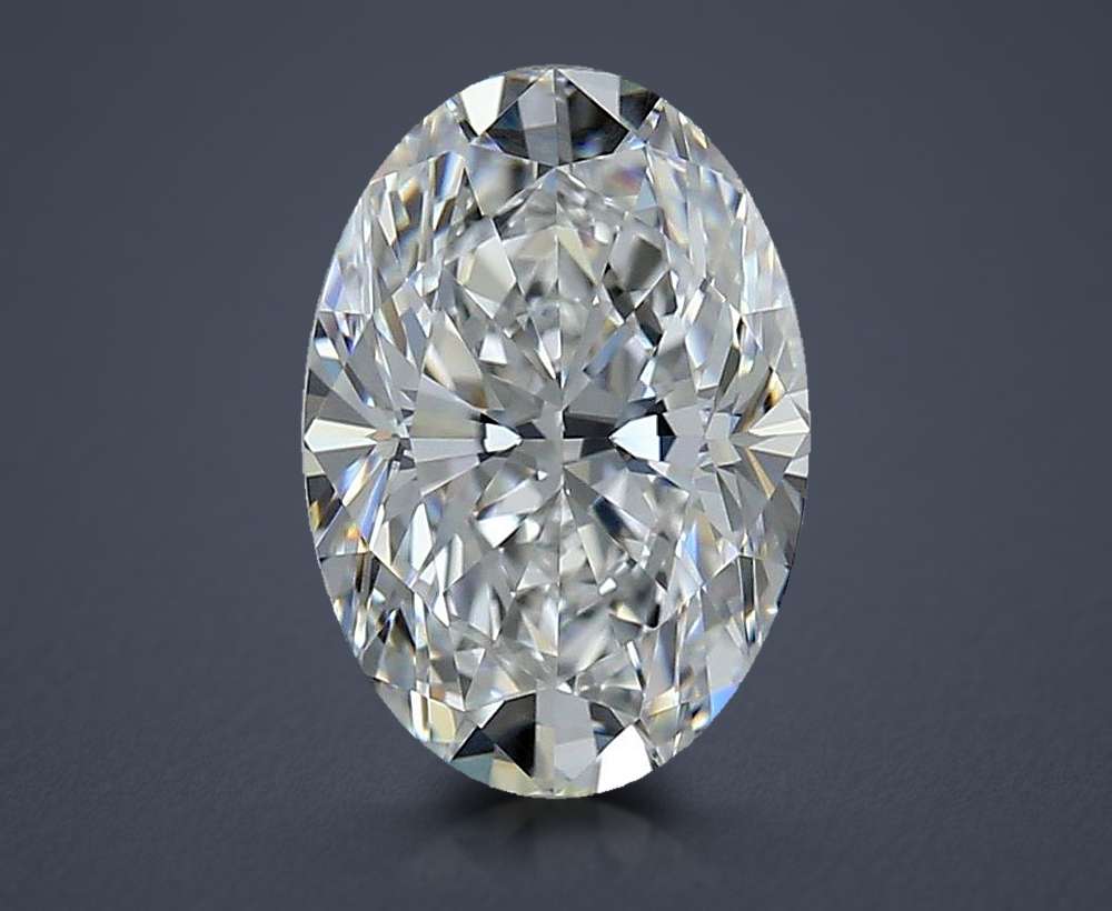 2.50 Carat Oval Natural Diamond