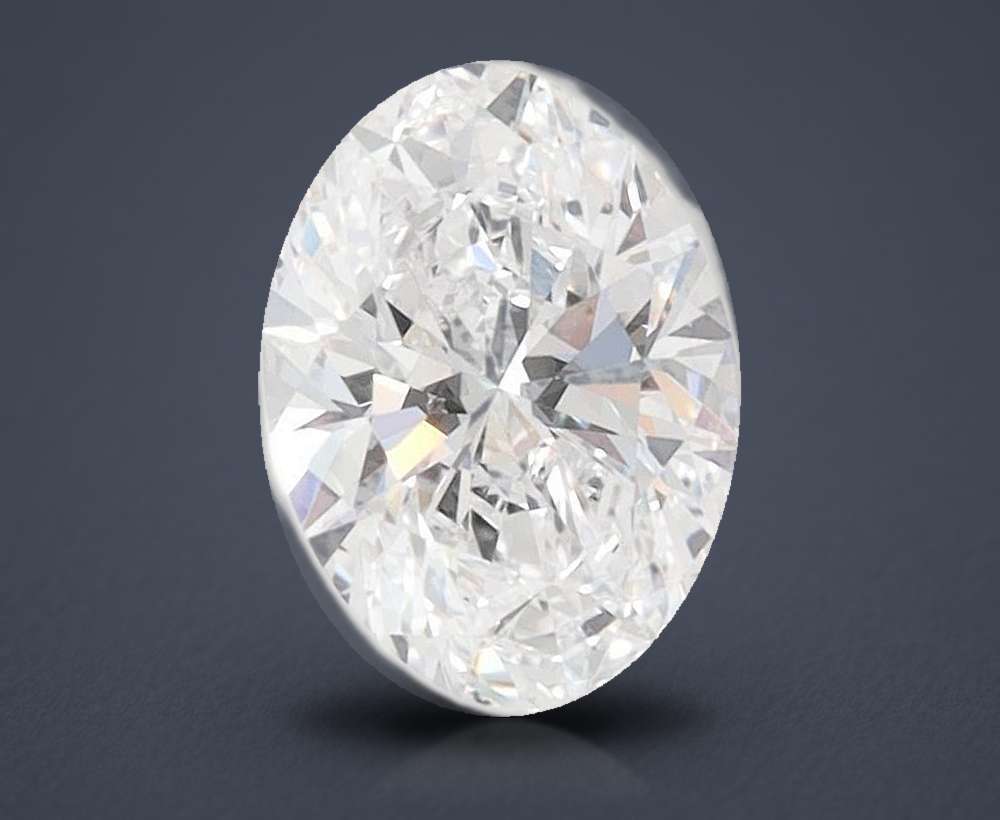 1.26 Carat Oval Lab Diamond