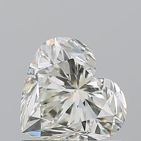 1.01ct K VVS2 Rare Carat Ideal Cut Heart Diamond