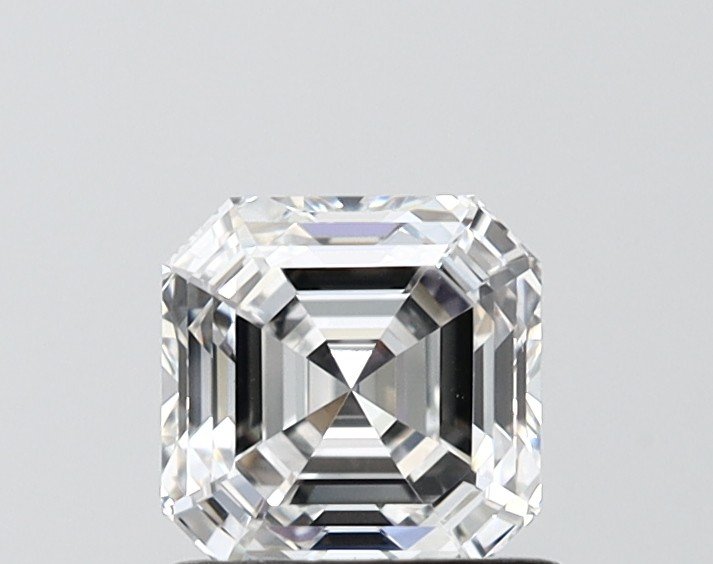 1.08ct D VS1 Rare Carat Ideal Cut Asscher Lab Grown Diamond