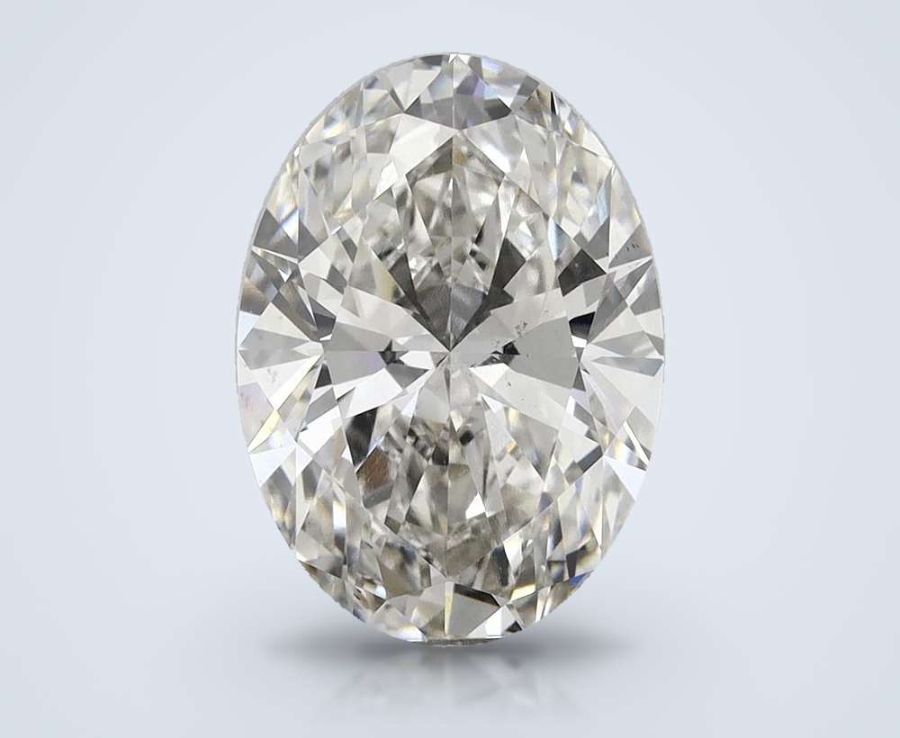 5.01 Carat Oval Lab Diamond