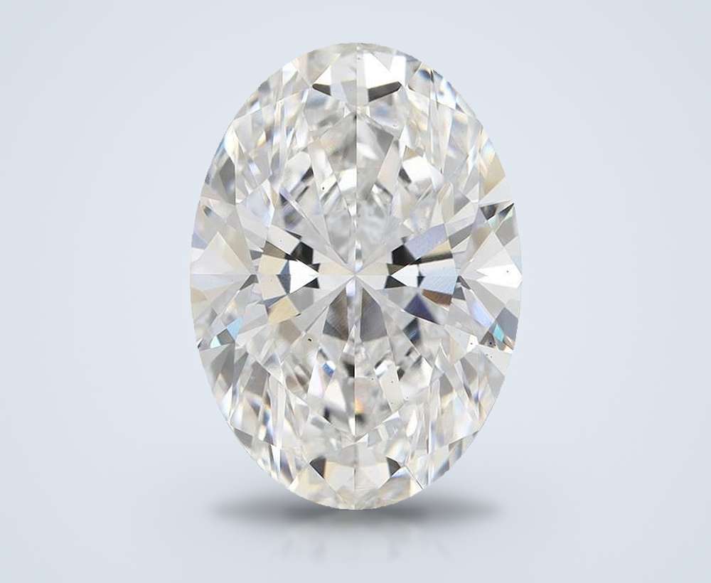7.10 Carat Oval Lab Diamond