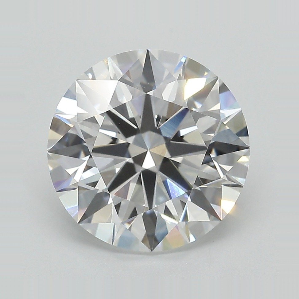 4.79ct E VVS2 Rare Carat Ideal Cut Round Lab Grown Diamond