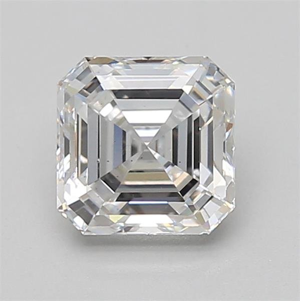 1.59ct D VS2 Rare Carat Ideal Cut Asscher Lab Grown Diamond