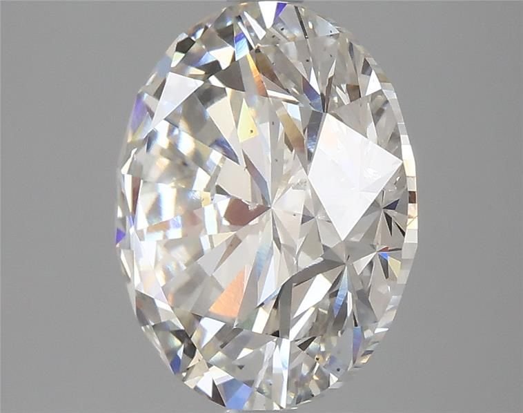 5.02ct F SI2 Excellent Cut Round Lab Grown Diamond