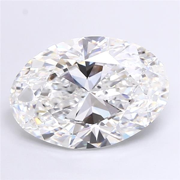 7.00ct E VVS2 Rare Carat Ideal Cut Oval Lab Grown Diamond