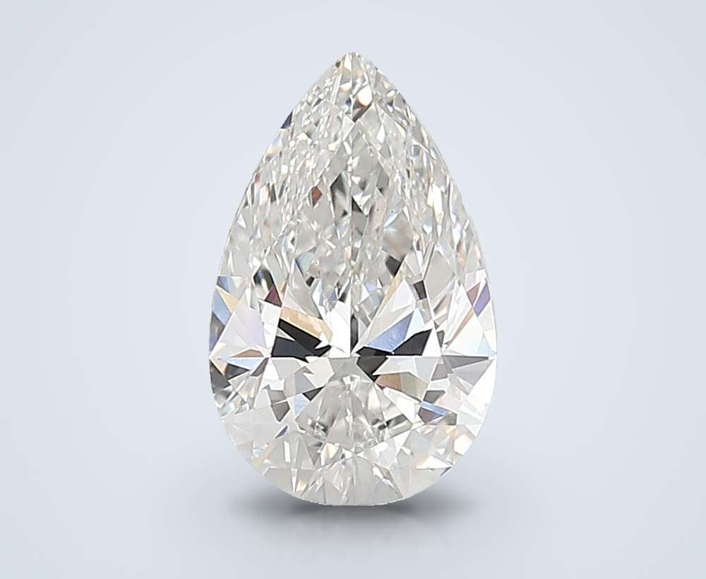 4.92 Carat Pear Lab Diamond