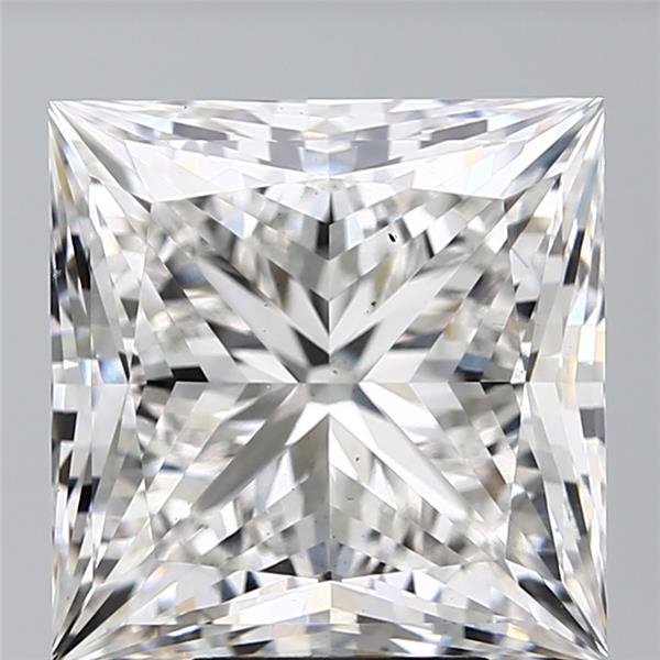 8.18ct F VS2 Rare Carat Ideal Cut Princess Lab Grown Diamond