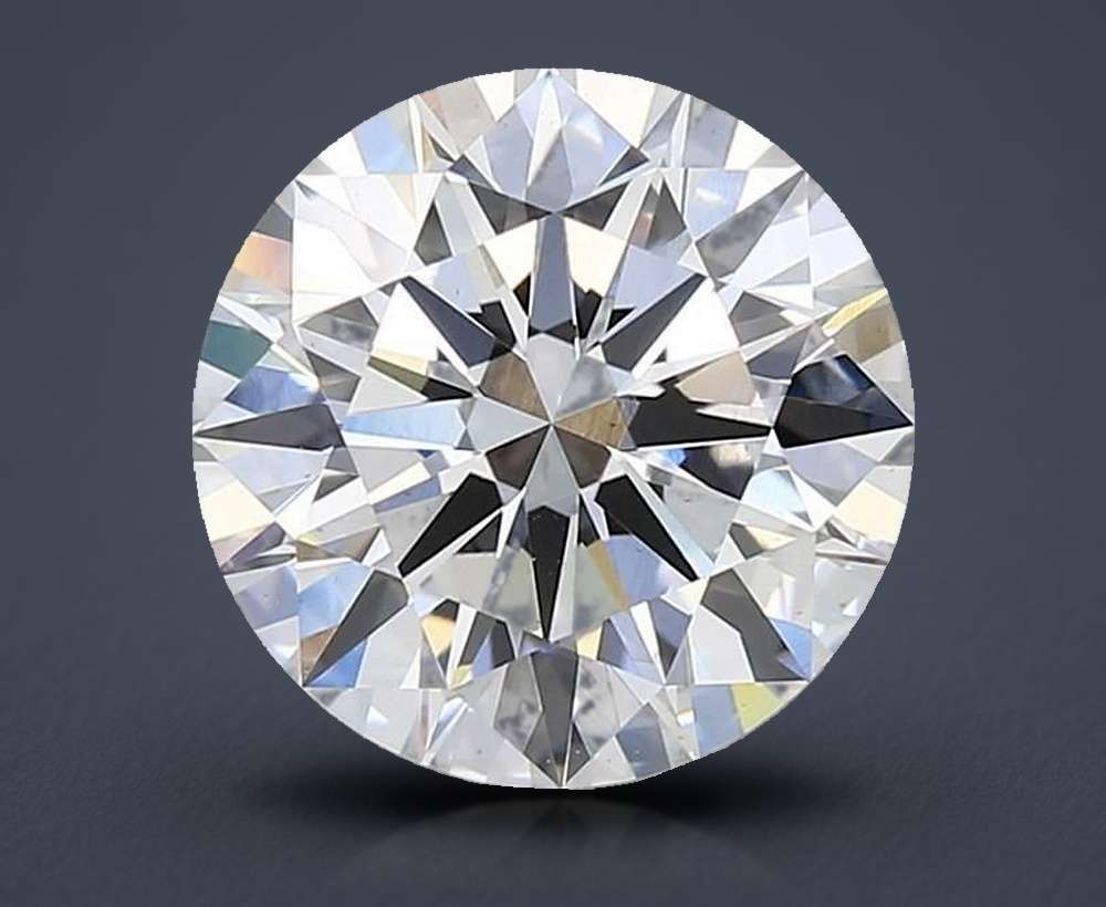 3.30 Carat Round Lab Diamond