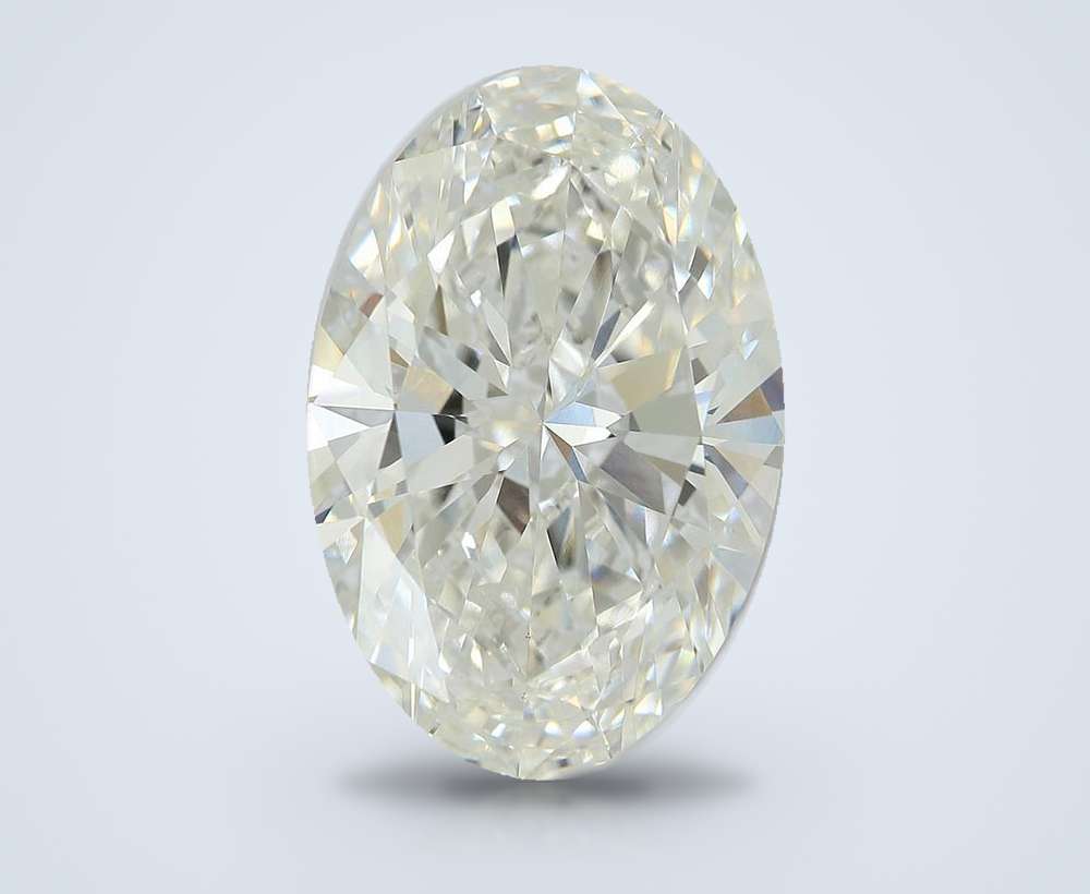 6.71 Carat Oval Lab Diamond