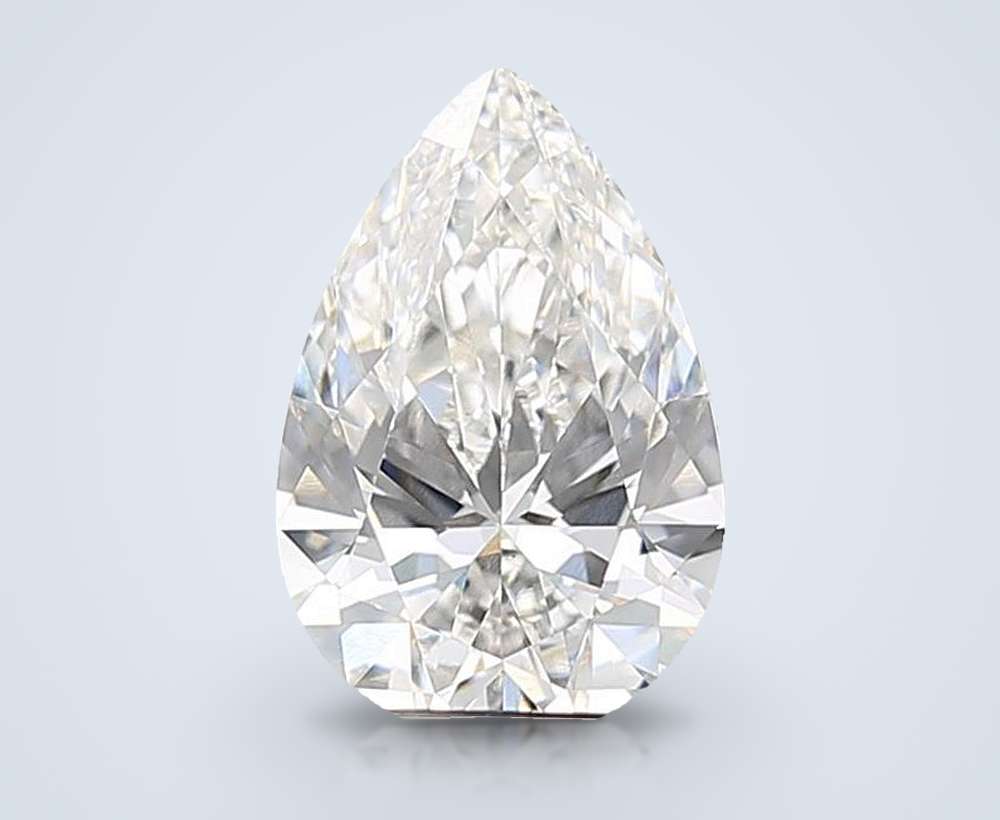 2.00 Carat Pear Lab Diamond