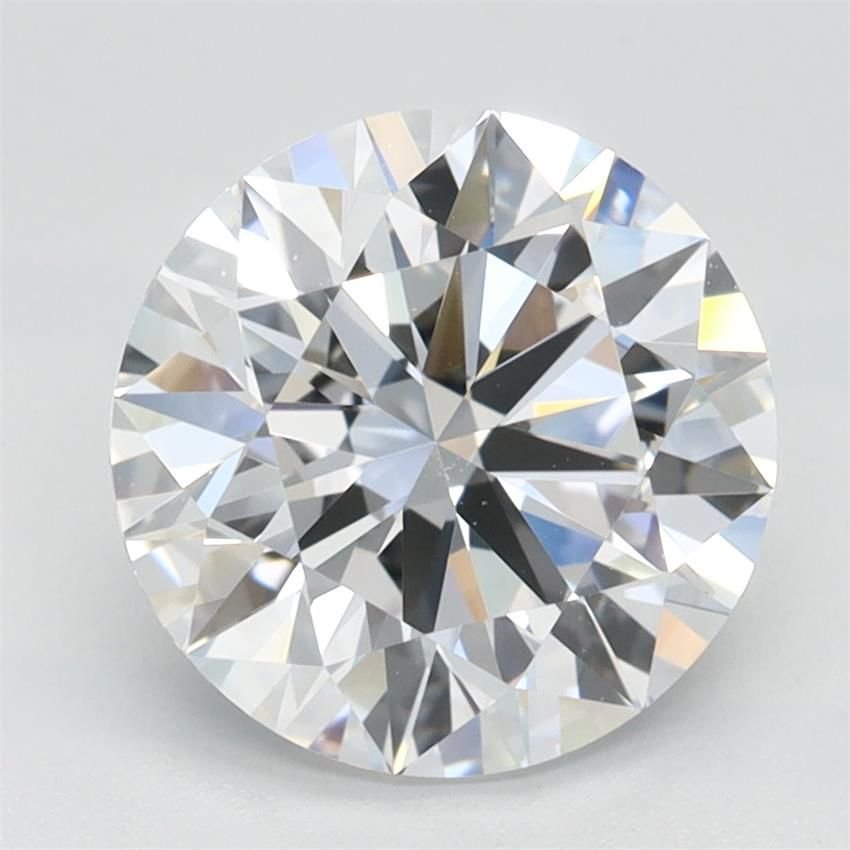 2.10ct D VVS1 Rare Carat Ideal Cut Round Lab Grown Diamond
