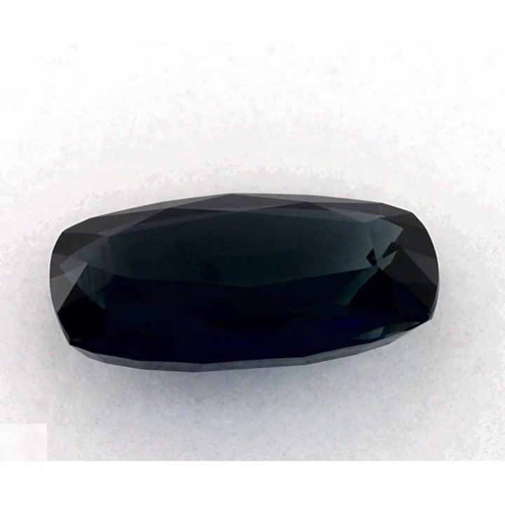3.45 Carat Blue Cushion Sapphire