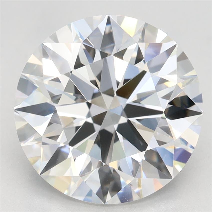 3.37ct E IF Rare Carat Ideal Cut Round Lab Grown Diamond