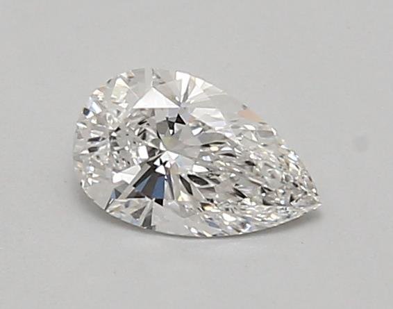 0.61ct E VVS2 Rare Carat Ideal Cut Pear Lab Grown Diamond