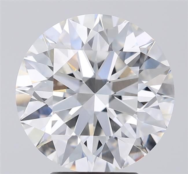 3.69 Carat Round Lab Diamond