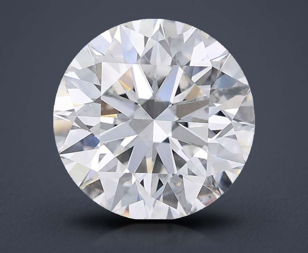 3.69 Carat Round Lab Diamond