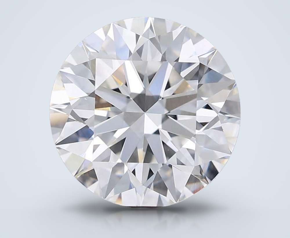 3.69 Carat Round Lab Diamond
