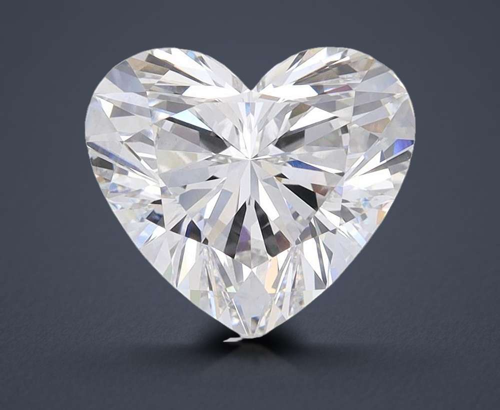 3.46 Carat Heart Lab Diamond