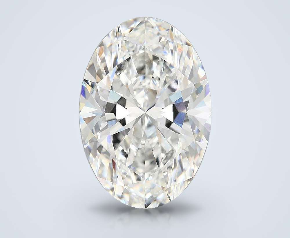 7.10 Carat Oval Lab Diamond