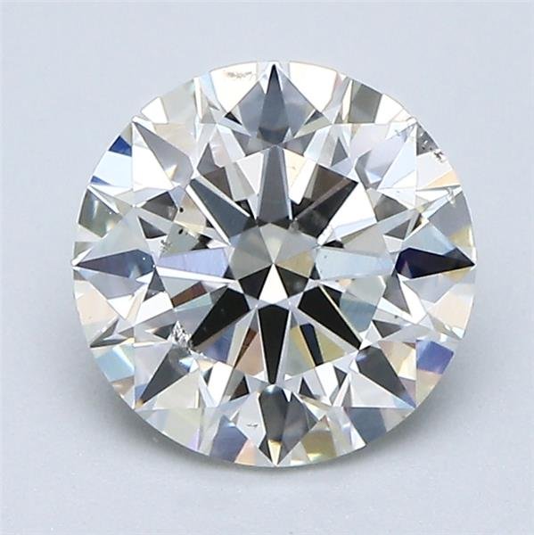 1.58ct I SI1 Rare Carat Ideal Cut Round Diamond