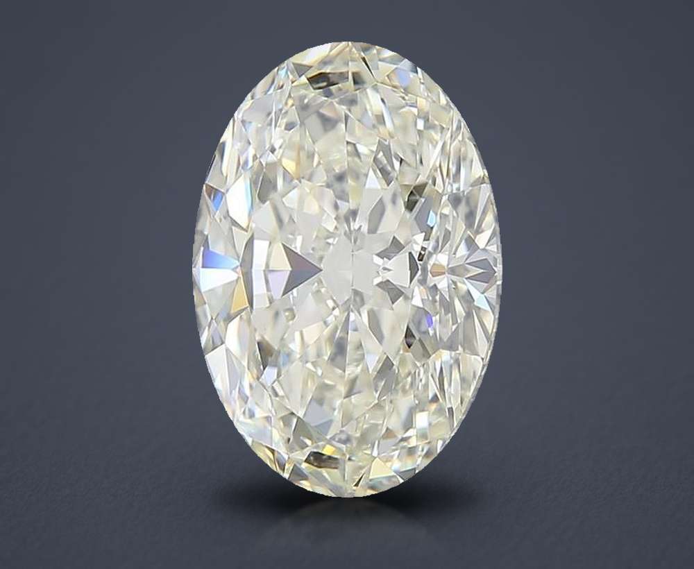 3.70 Carat Oval Natural Diamond